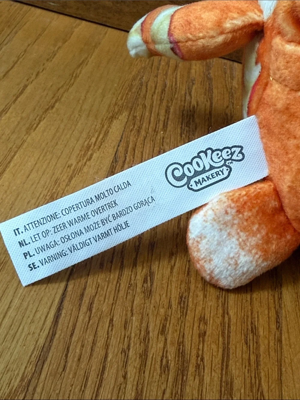 RARE Cookeez Makery Baked Party Treatz Birthday Candle Cat WORKS Plush Stuffed